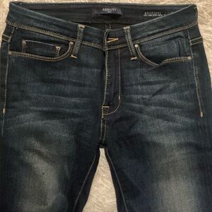 FIDELITY DENIM Belvedere High-Rise Ultra Slim Jeans - Size 27